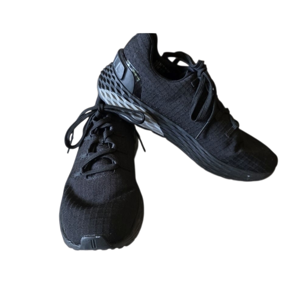 Nobull Black Unisex Sneakers Lace Up